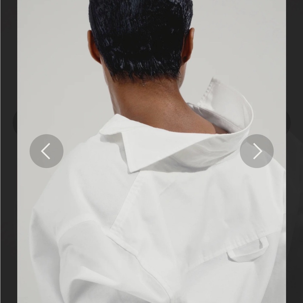 AYR The Deep End White Button Down Shirt - Picture 4 of 7
